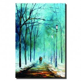 Tranh in Canvas sơn dầu